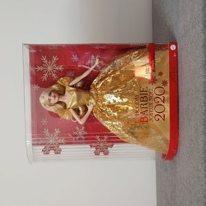 NWT 2020 Holiday Barbie Doll Signature Barbie Mattel